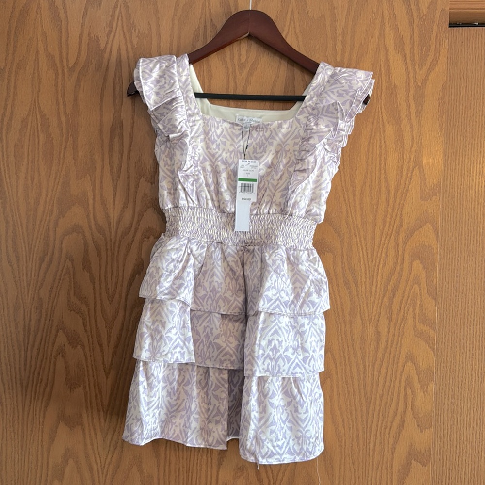 Koko and Mason Girls Dress Size L NWT lilac
